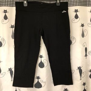 Spaulding black cropped leggings